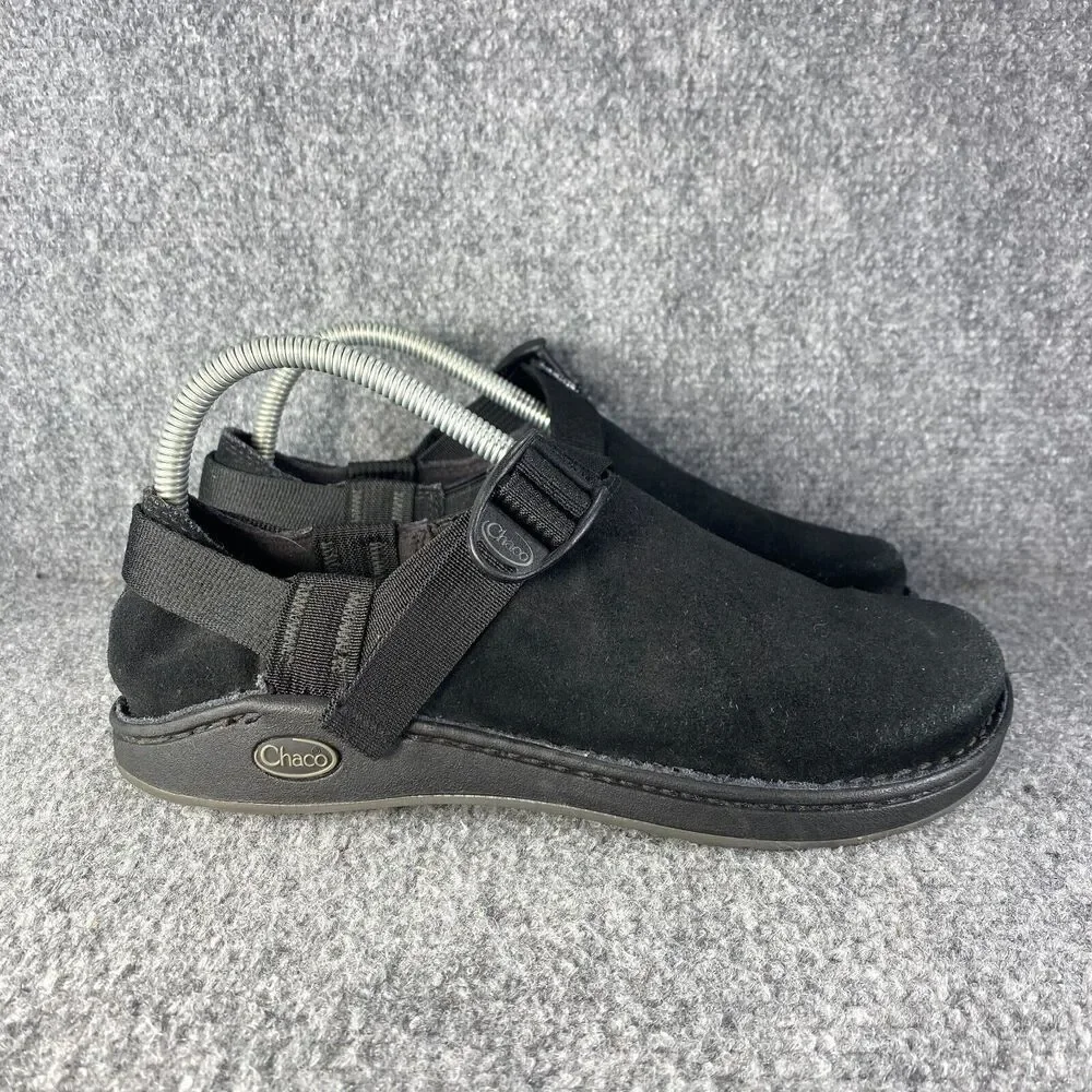 Chaco Kids Black Slip-On Sandals with Adjustable Strap